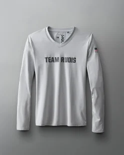 Team RUDIS Performance Women's V-Neck Long Sleeve