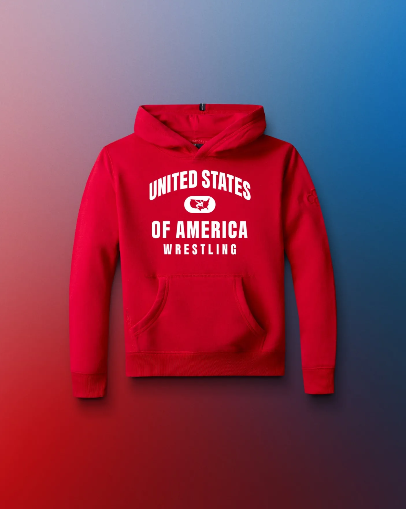 United States of America Wrestling Youth Comfort Fleece Hoodie