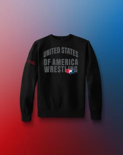 United States of America Comfort Fleece Youth Crewneck