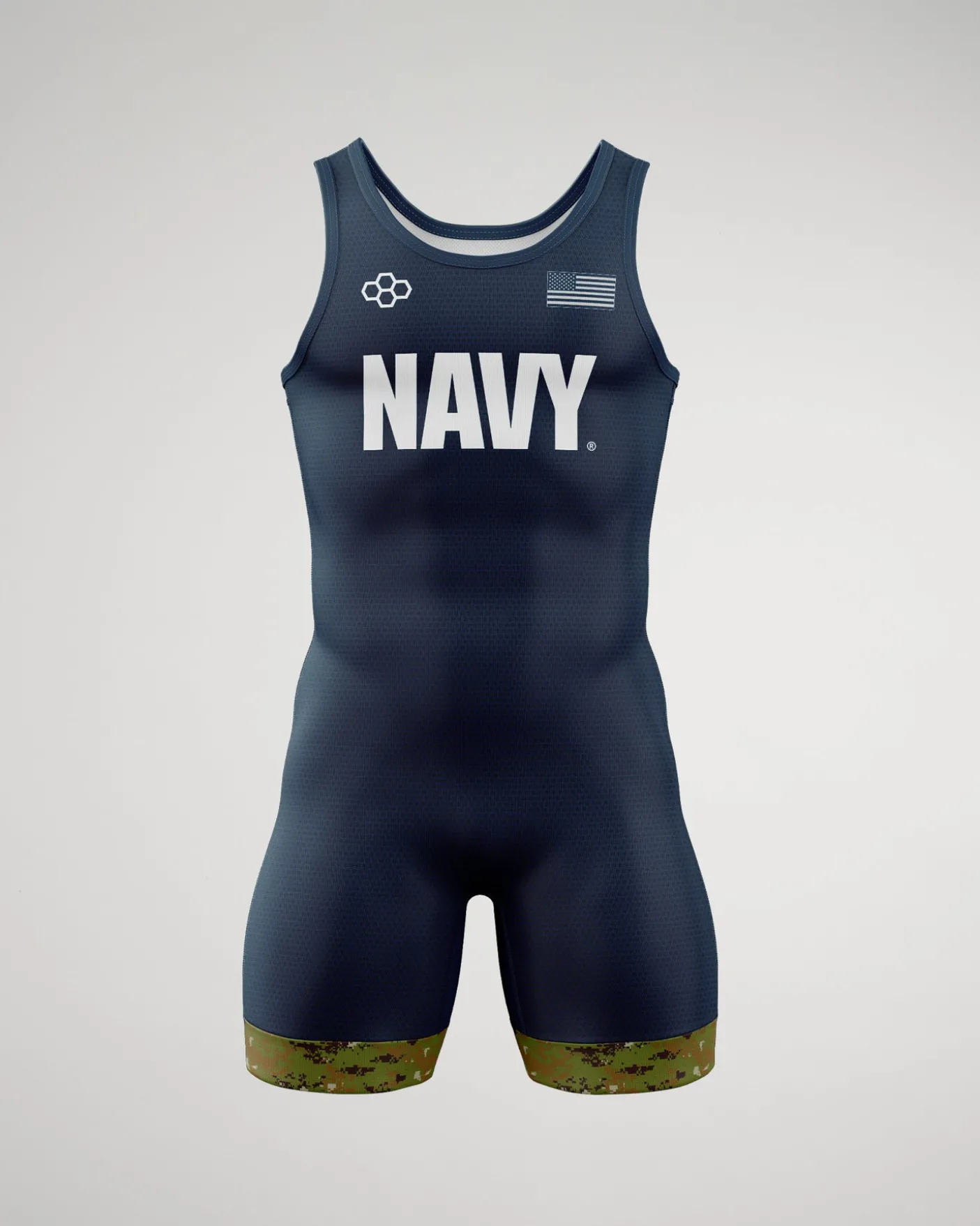 U.S. Navy Digital Woodland Boy's Elite Singlet
