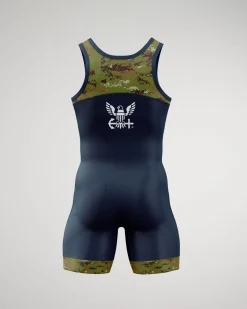 U.S. Navy Digital Woodland Boy's Elite Singlet
