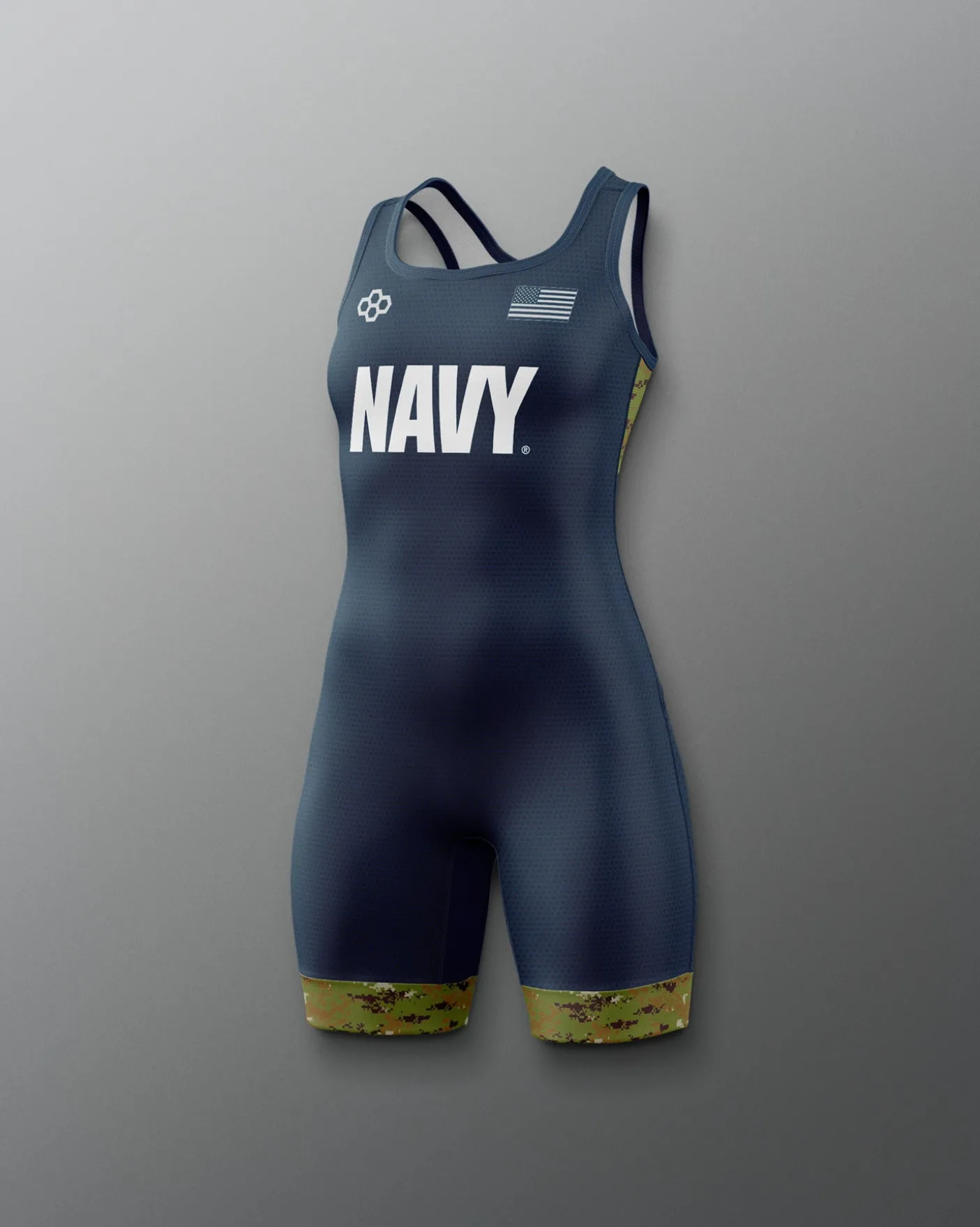 U.S. Navy Digital Woodland Girl's Elite 2.0 Singlet