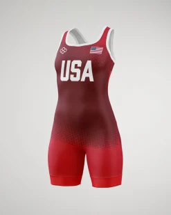 USA Triumph Girl's Elite Singlet
