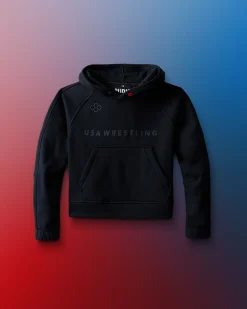 USA Wrestling Boxy Tech Fleece Girl's Hoodie