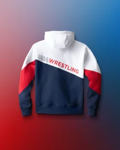 USA Wrestling Colorblock Youth Hoodie