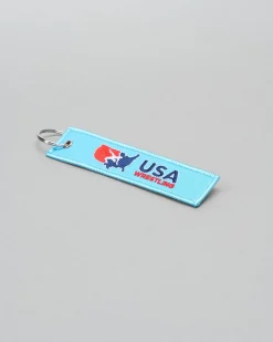 USA Wrestling Dream Big Woven Keychain
