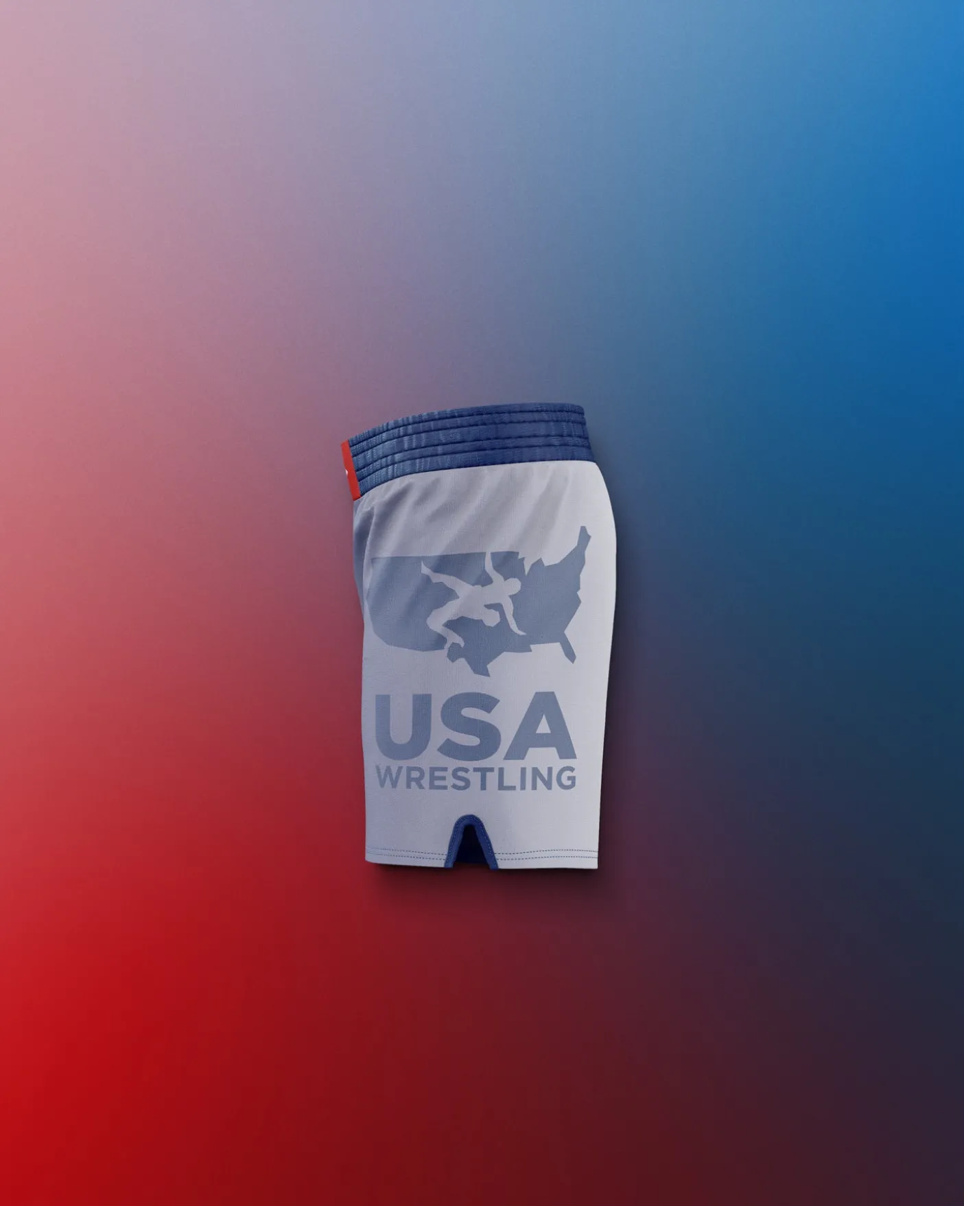 USA Wrestling Flag Youth Sublimated Shorts
