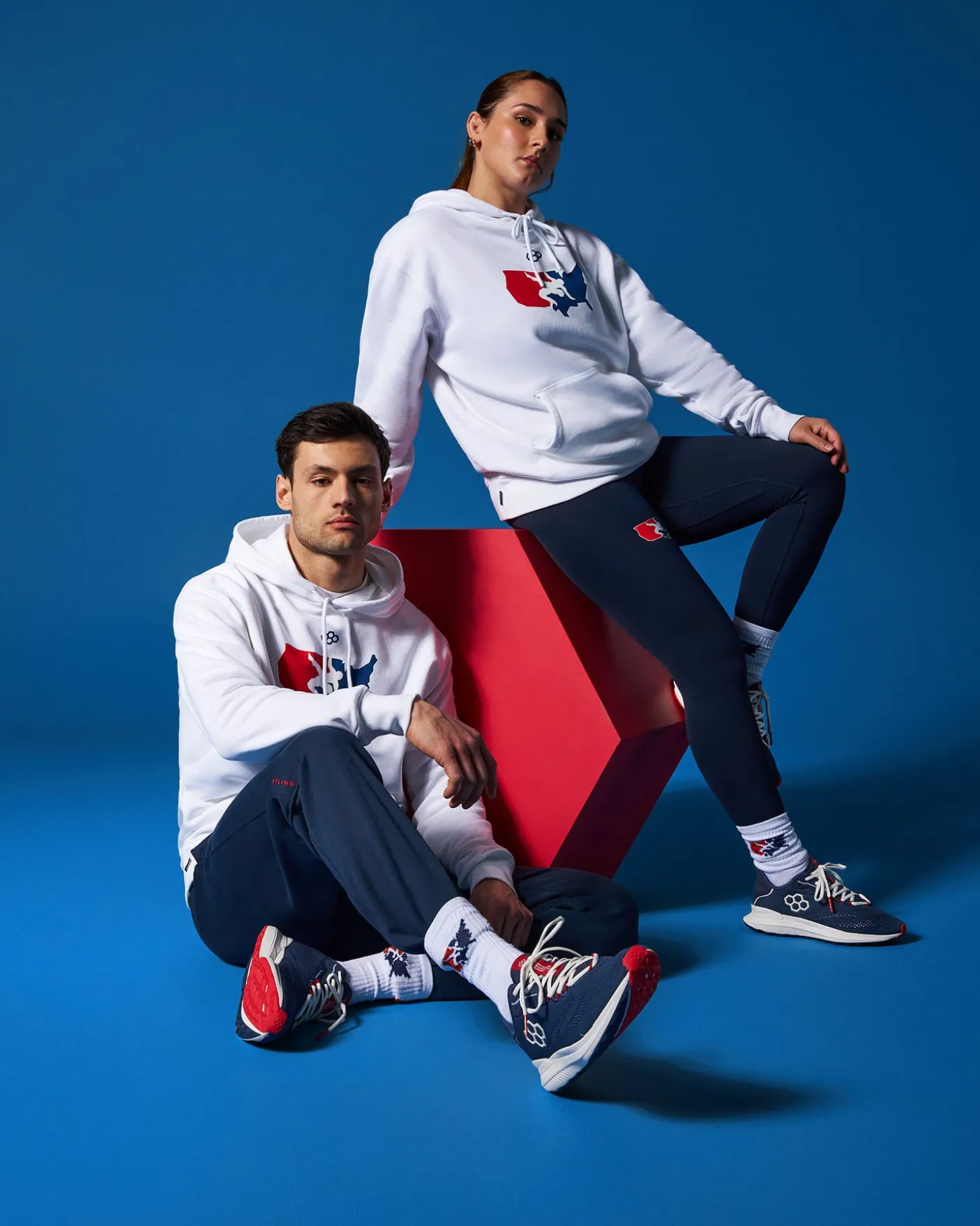 USA Wrestling Logo Comfort Fleece Hoodie