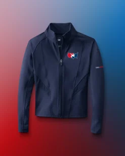 USA Wrestling Logo Women's Contour Full Zip