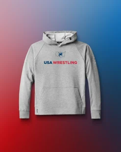 USA Wrestling Logo Youth Elite Terry Hoodie
