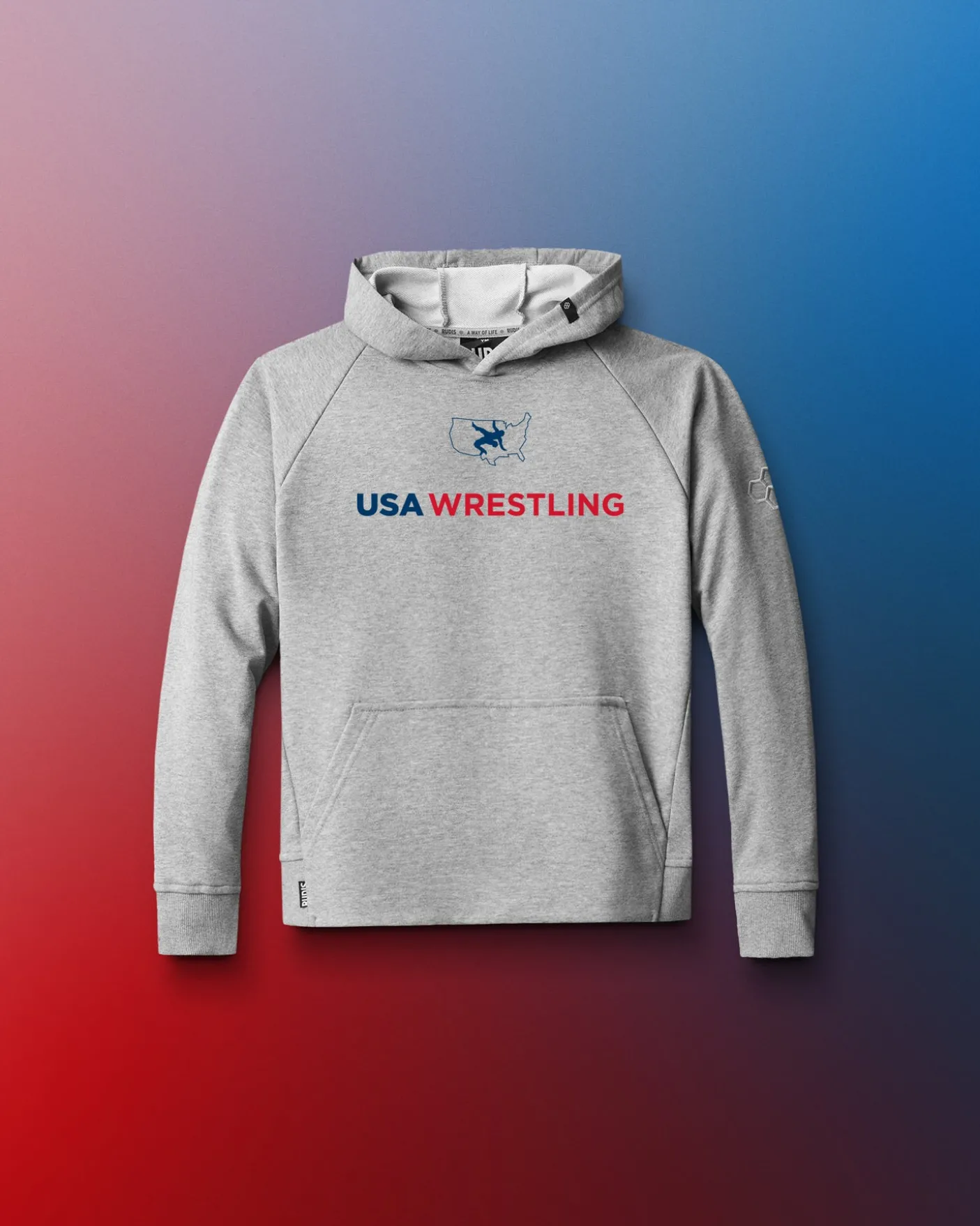 USA Wrestling Logo Youth Elite Terry Hoodie