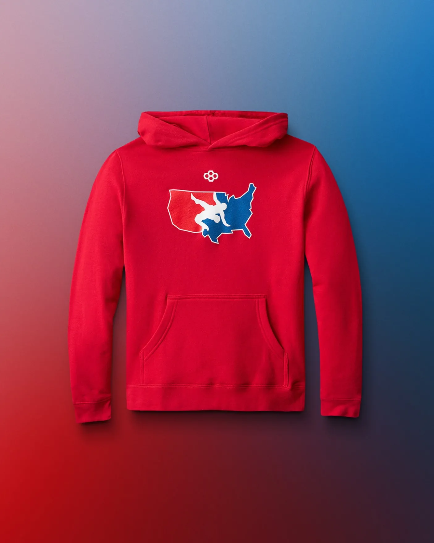 USA Wrestling Logo Youth Tradition Hoodie