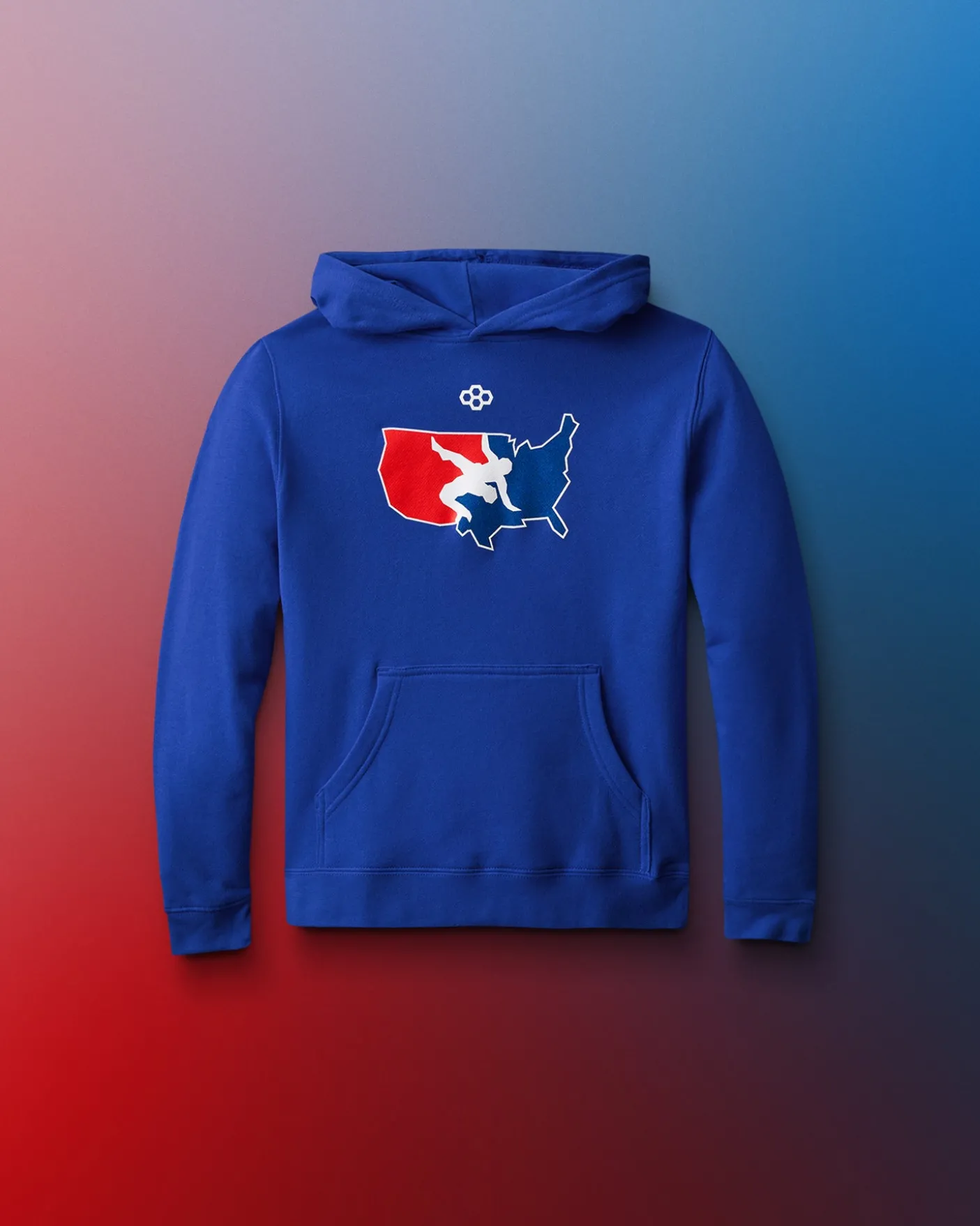 USA Wrestling Logo Youth Tradition Hoodie