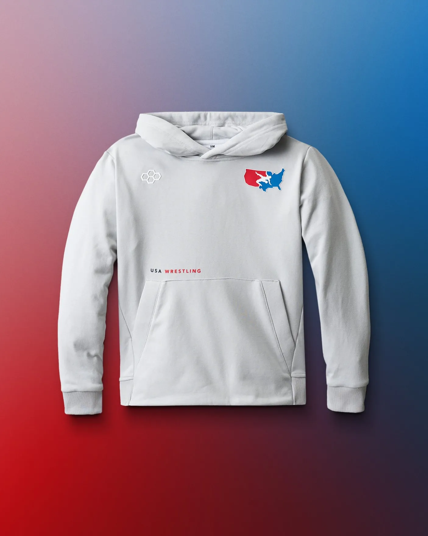 USA Wrestling Luxe Terry Youth Hoodie