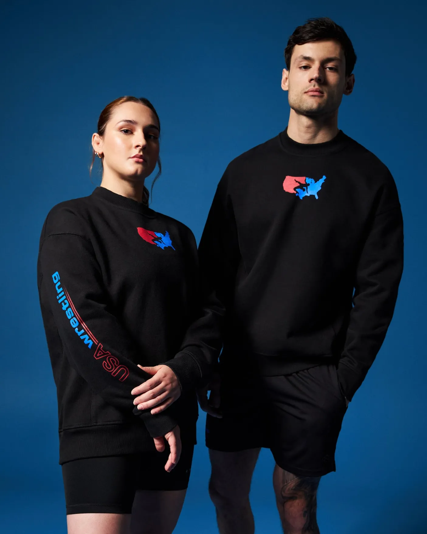 USA Wrestling Vintage Titan Heavyweight Crewneck