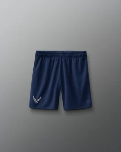 USAF Wrestling Emblem 8" 2.0 Youth Mesh Shorts