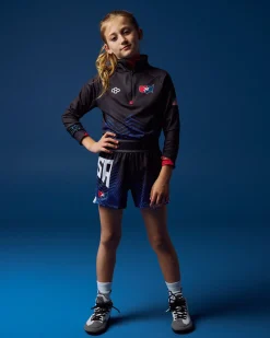 USAW Girl's Sublimated 1/4 Zip