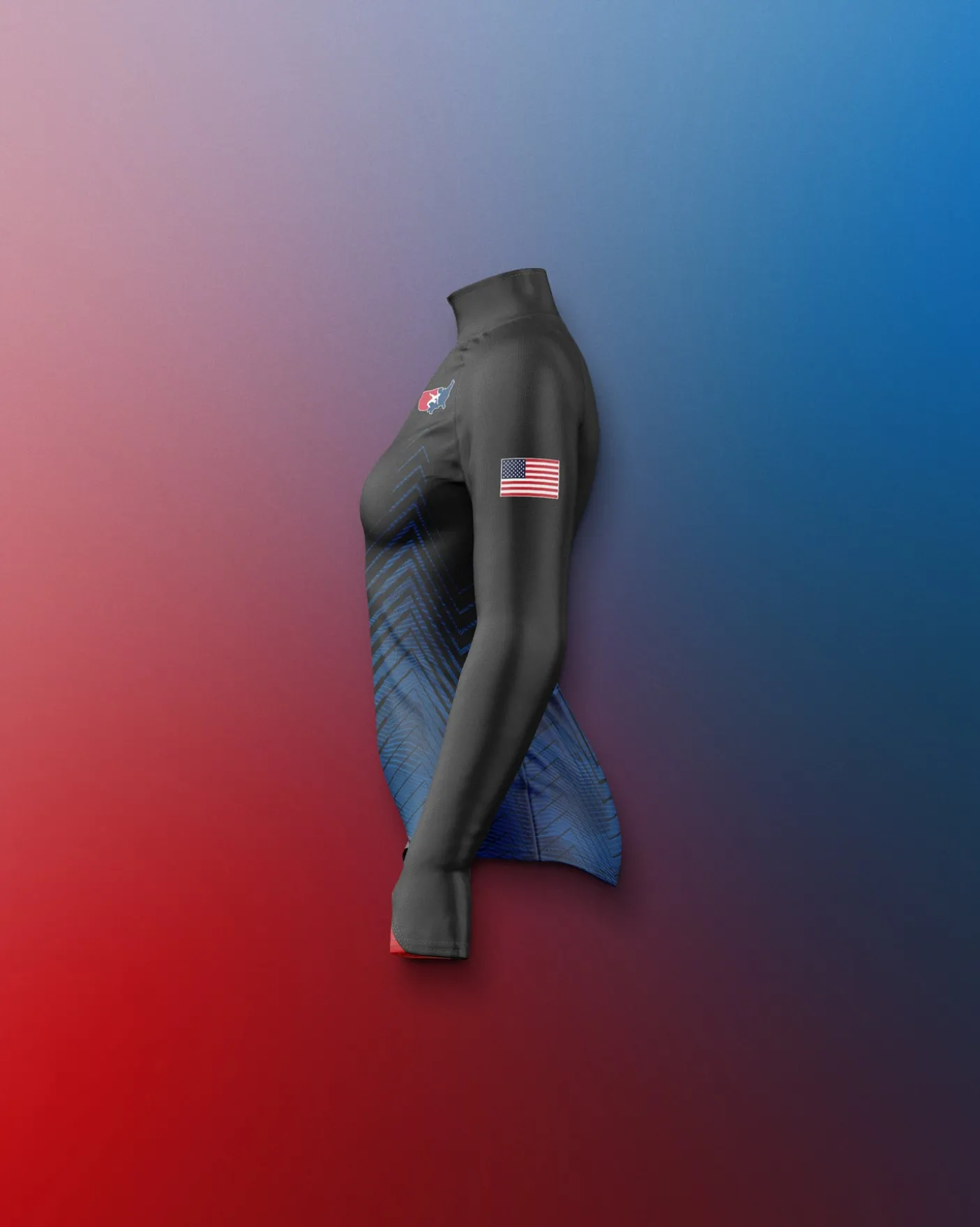 USAW Girl's Sublimated 1/4 Zip
