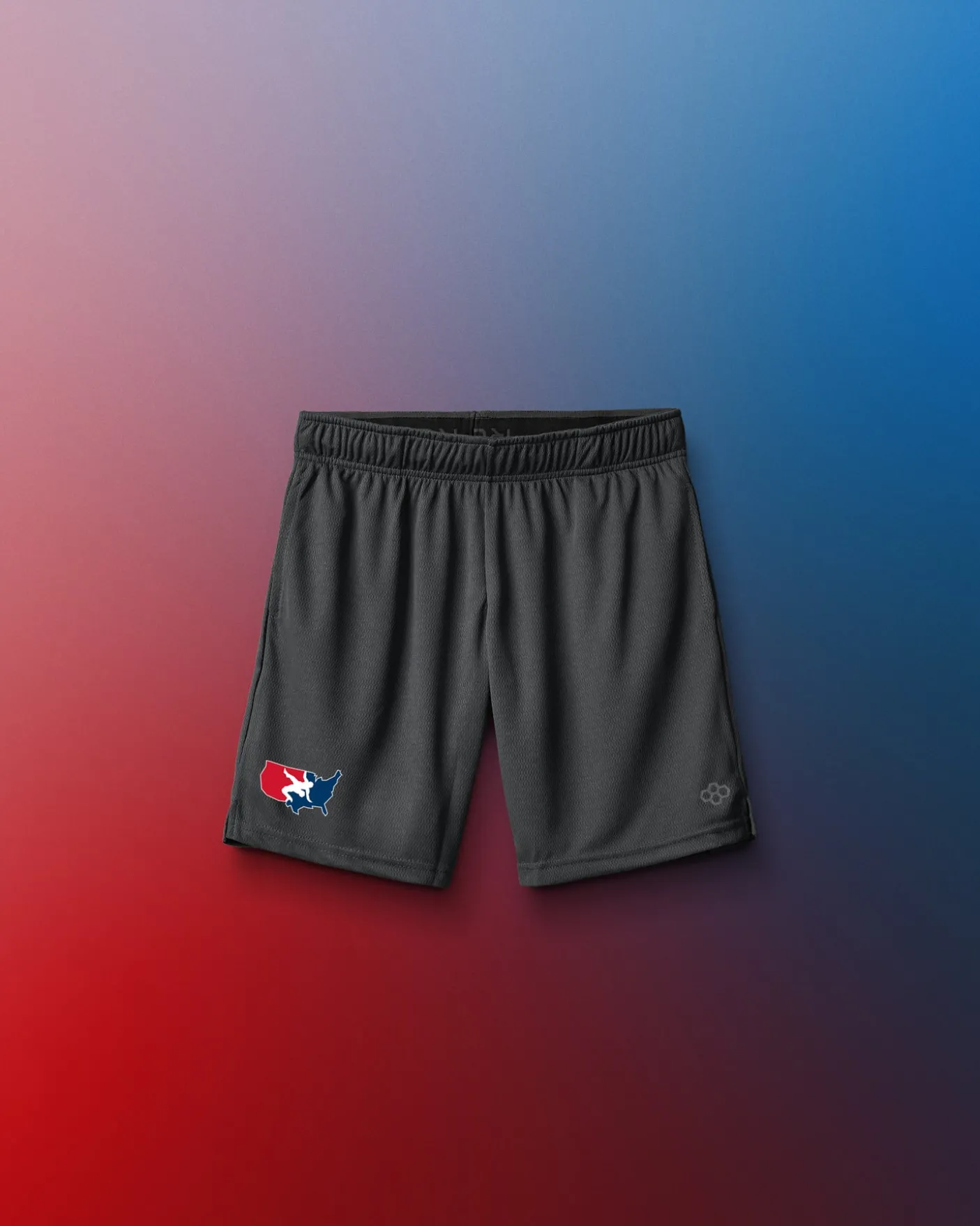 USAW Logo 6" Youth Mesh Shorts