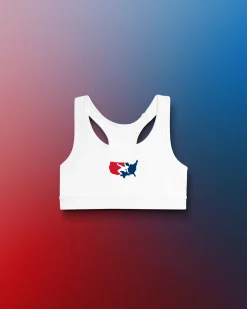 USAW Logo Women's Sports Bra