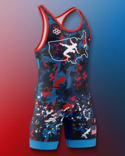 USAW Scatter Icon 2.0 Elite Singlet