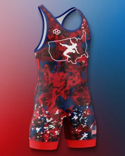 USAW Scatter Icon 2.0 Elite Singlet