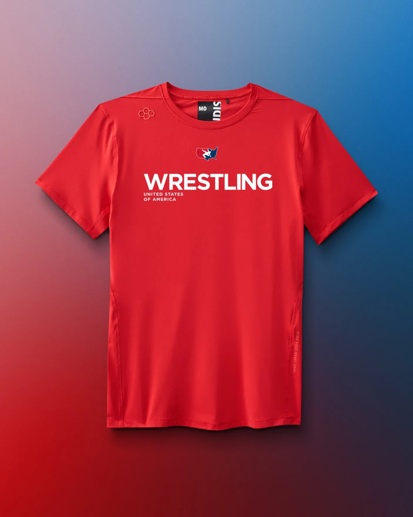 USAW Wrestling Performance T-Shirt