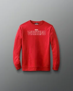 Wrestling Overlap Youth Elite Terry Crewneck