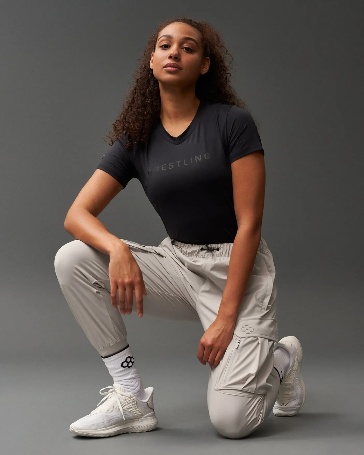 Wrestling Performance Women's V-Neck T-Shirt