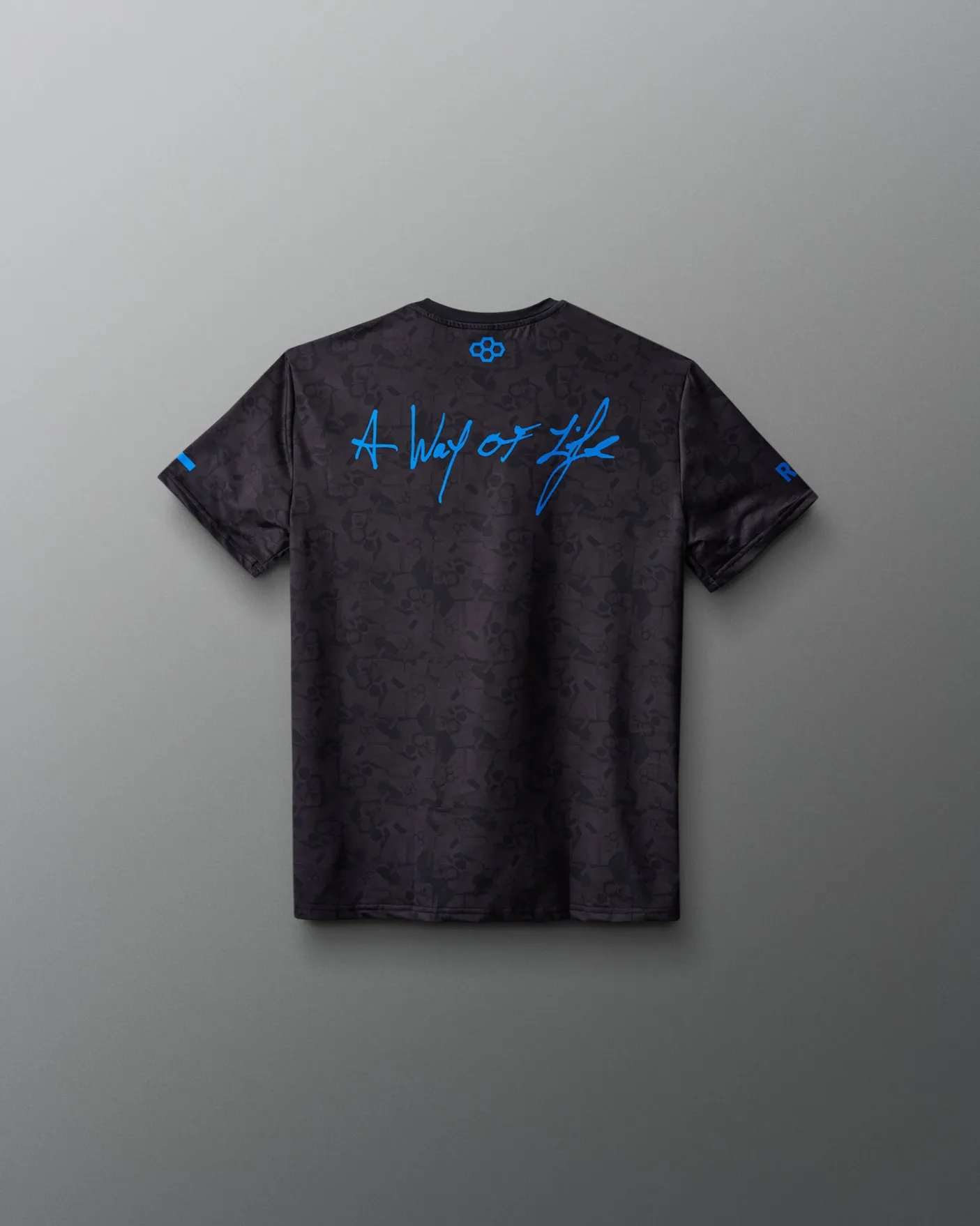 Wrestling Wordmark Black Camo Youth Sublimated T-Shirt