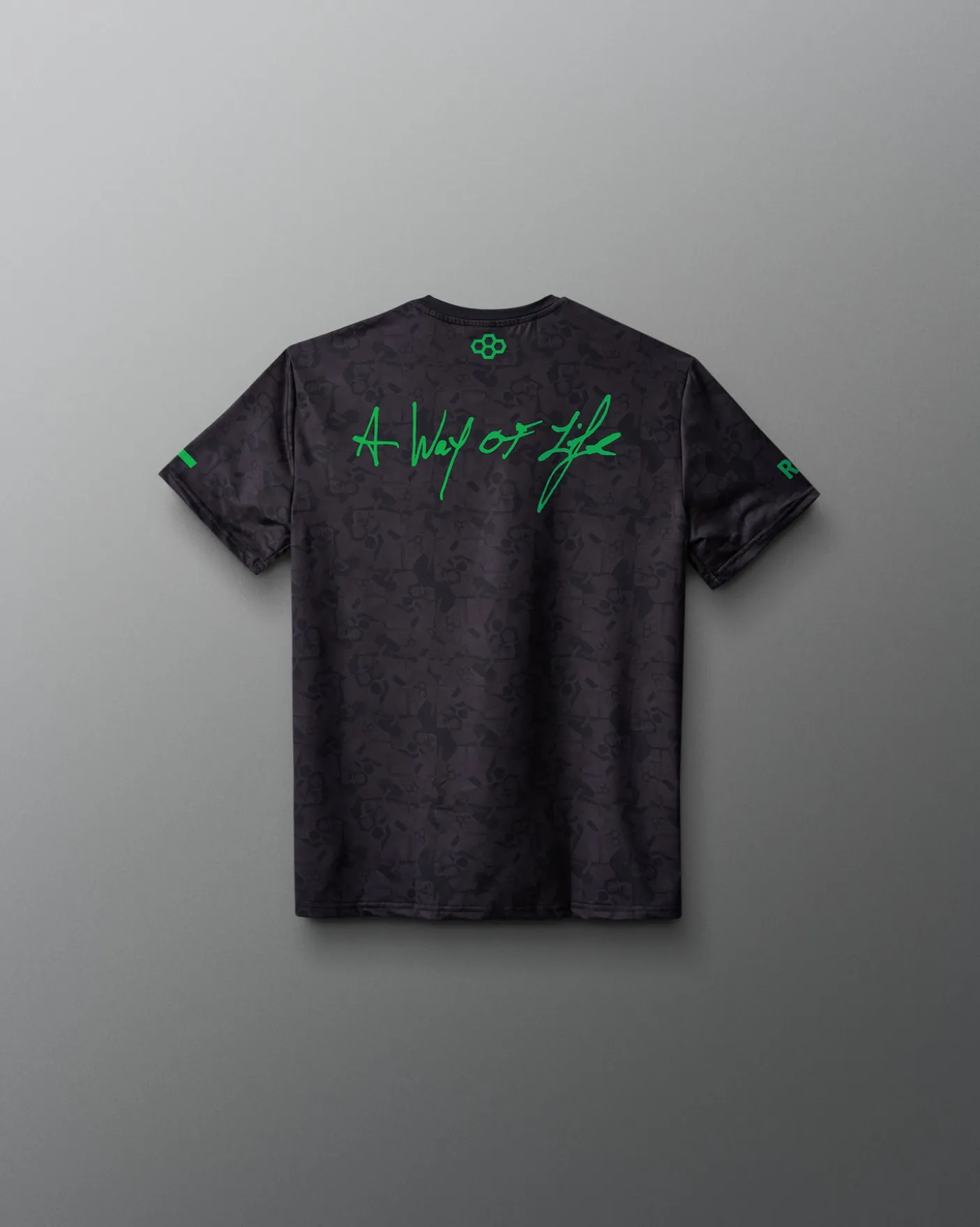 Wrestling Wordmark Black Camo Youth Sublimated T-Shirt