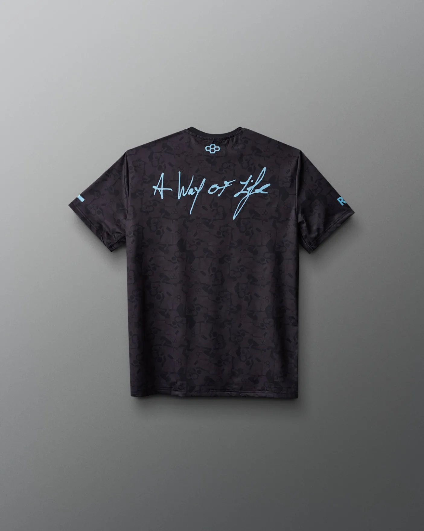 Wrestling Wordmark Black Camo Youth Sublimated T-Shirt