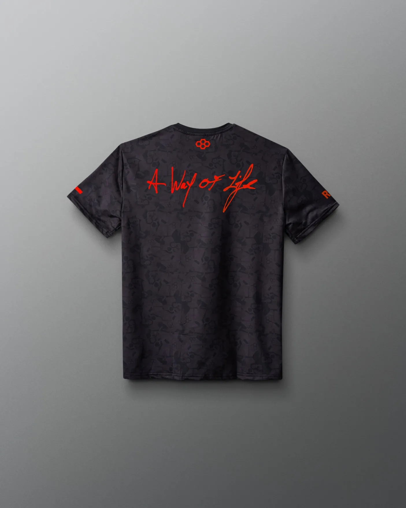 Wrestling Wordmark Black Camo Youth Sublimated T-Shirt