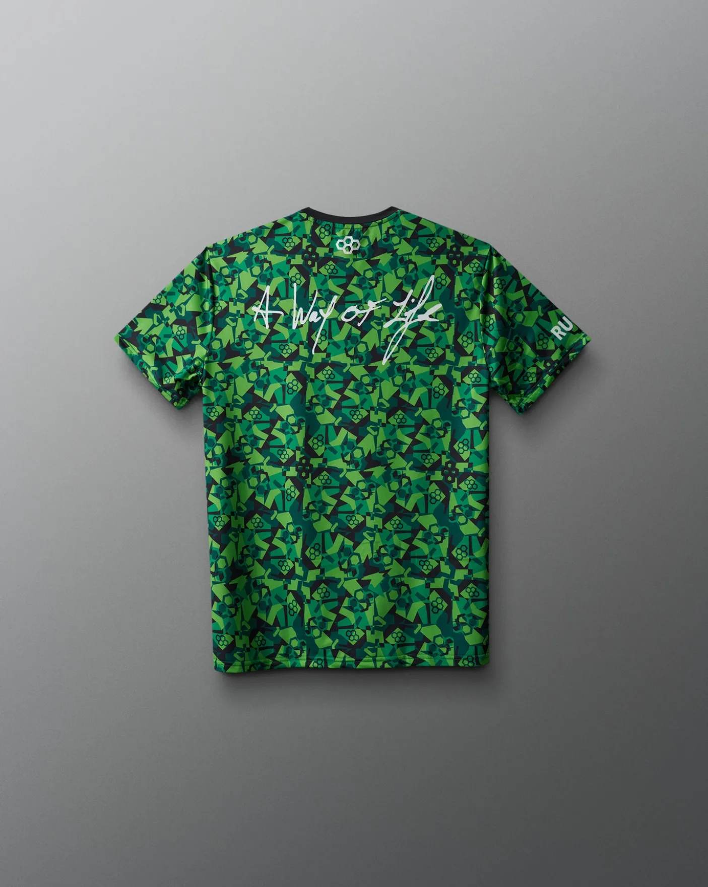 Wrestling Wordmark Camo Youth Sublimated T-Shirt