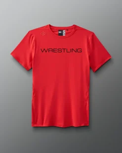Wrestling Wordmark Performance T-Shirt